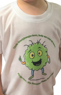 Chris Crustybooger to Save the Day! T-Shirt -"Fingerton, the Monster Visits Snotsville" Storybook