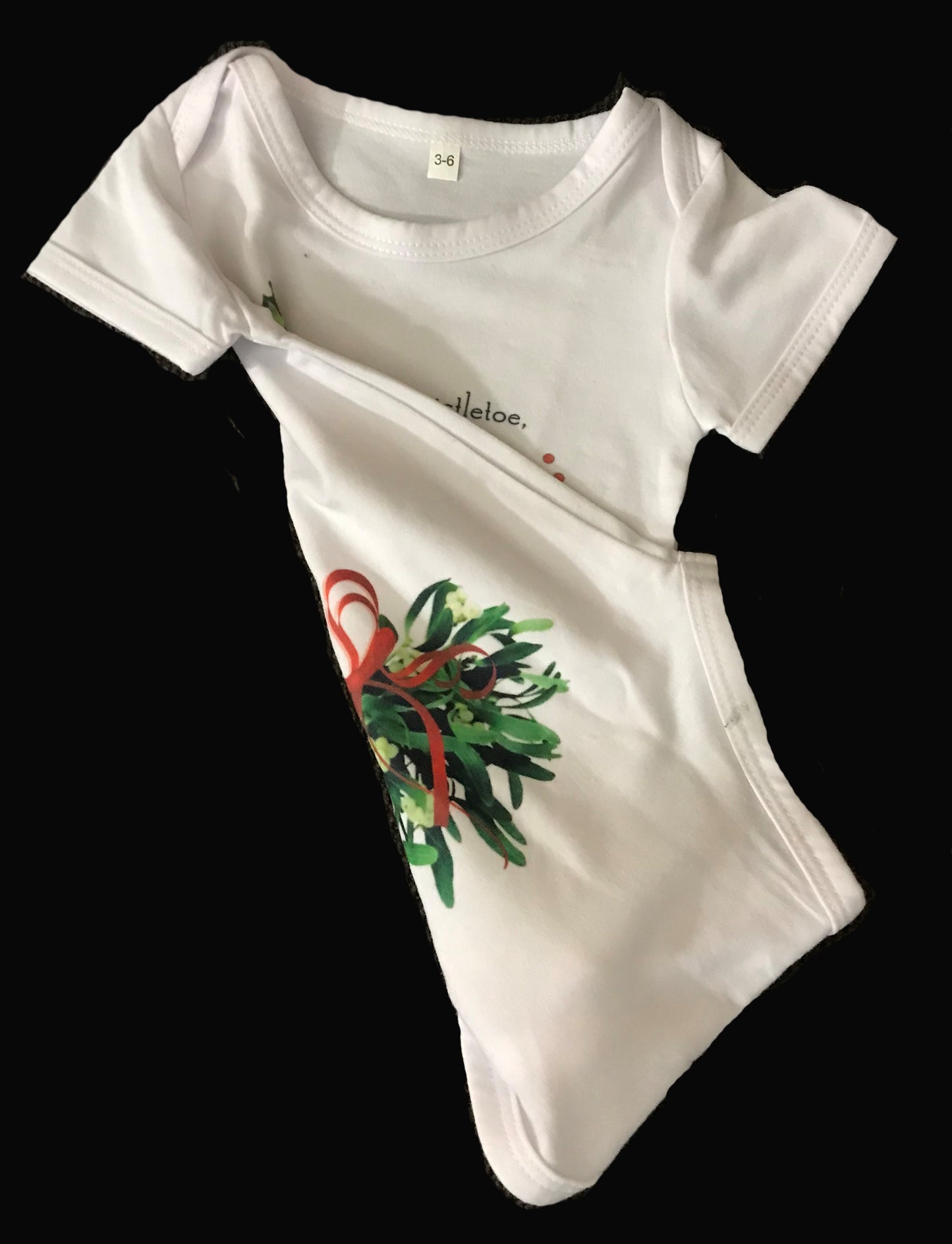 Mistletoe Onesie - 3/6 months