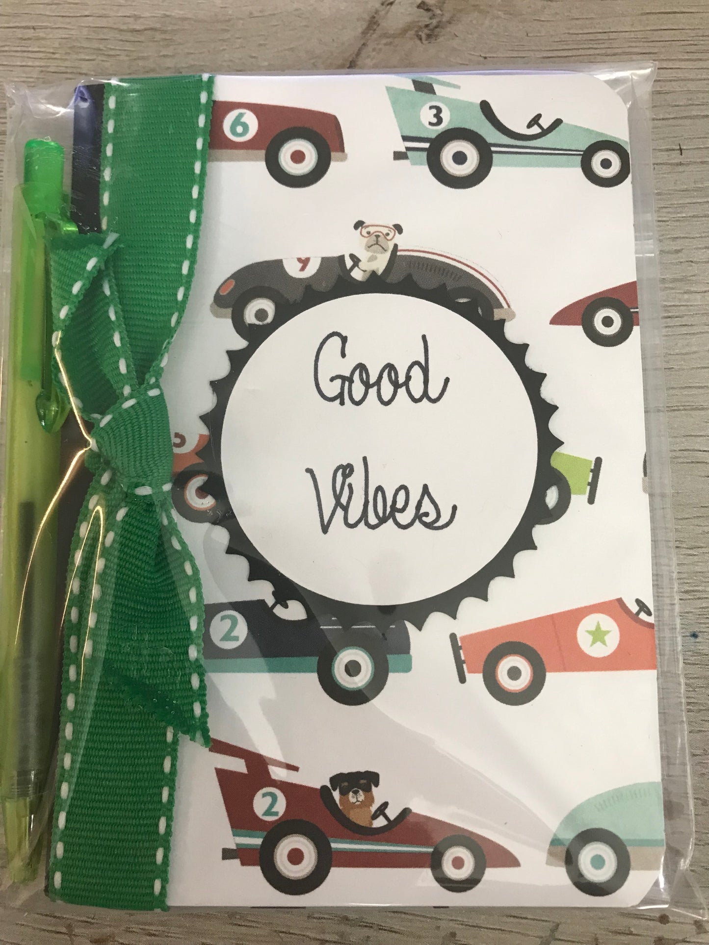 Car Theme Mini Notebook, mini pen included