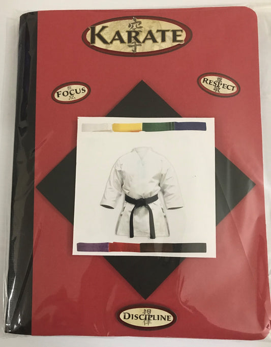 Karate Notebook/Journal