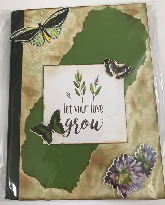 Butterfly - Green Notebook/Journal