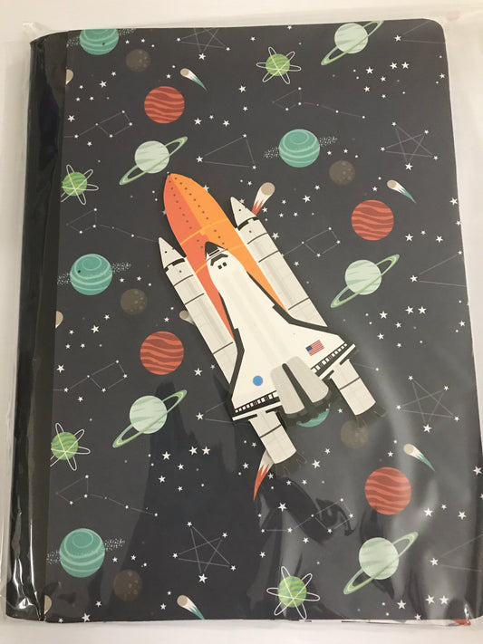 Space Rocket Notebook/Journal