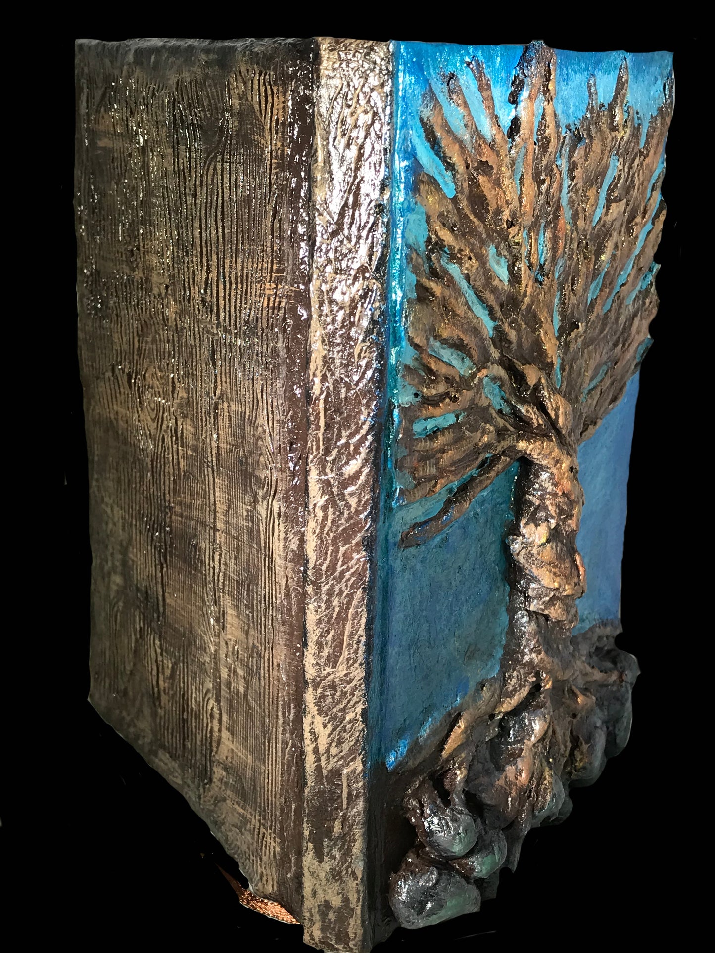 Eternal Roots: Custom Hand-Crafted Sketch Book/Journal