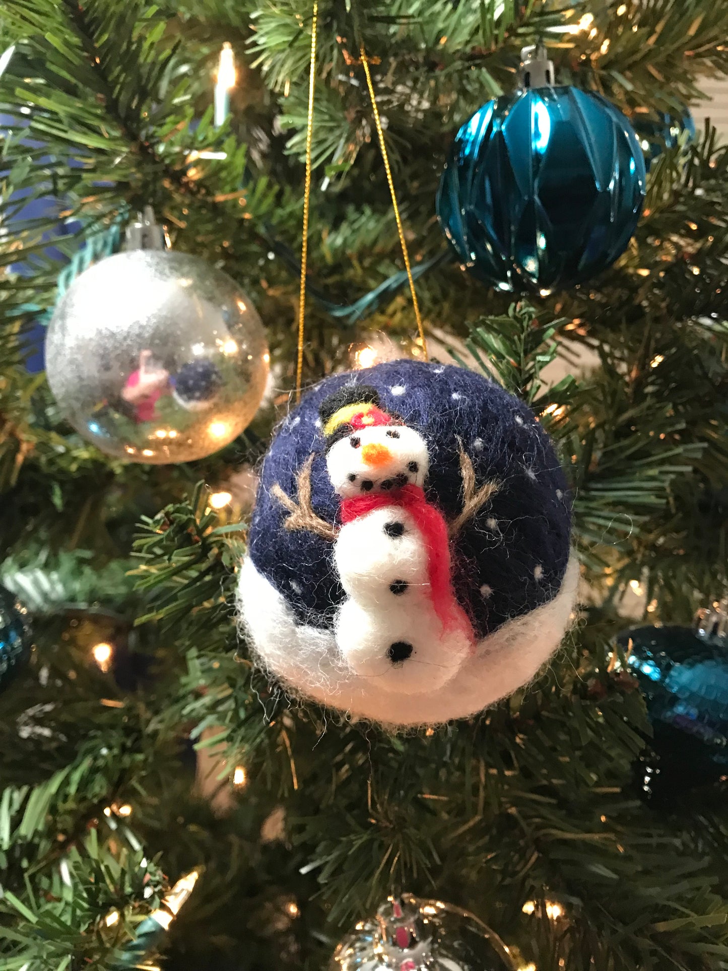 Felted Wool Ornaments