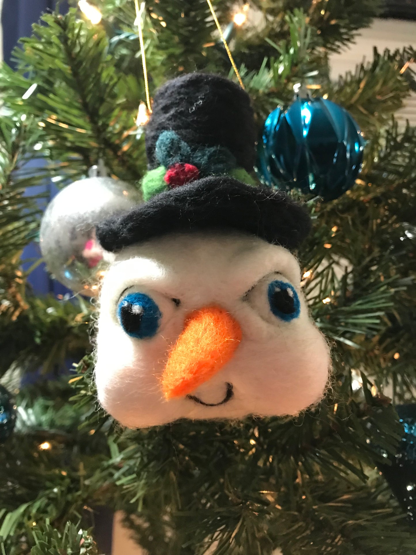 Felted Wool Ornaments