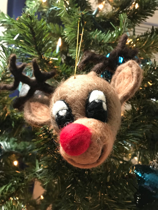 Felted Wool Ornaments