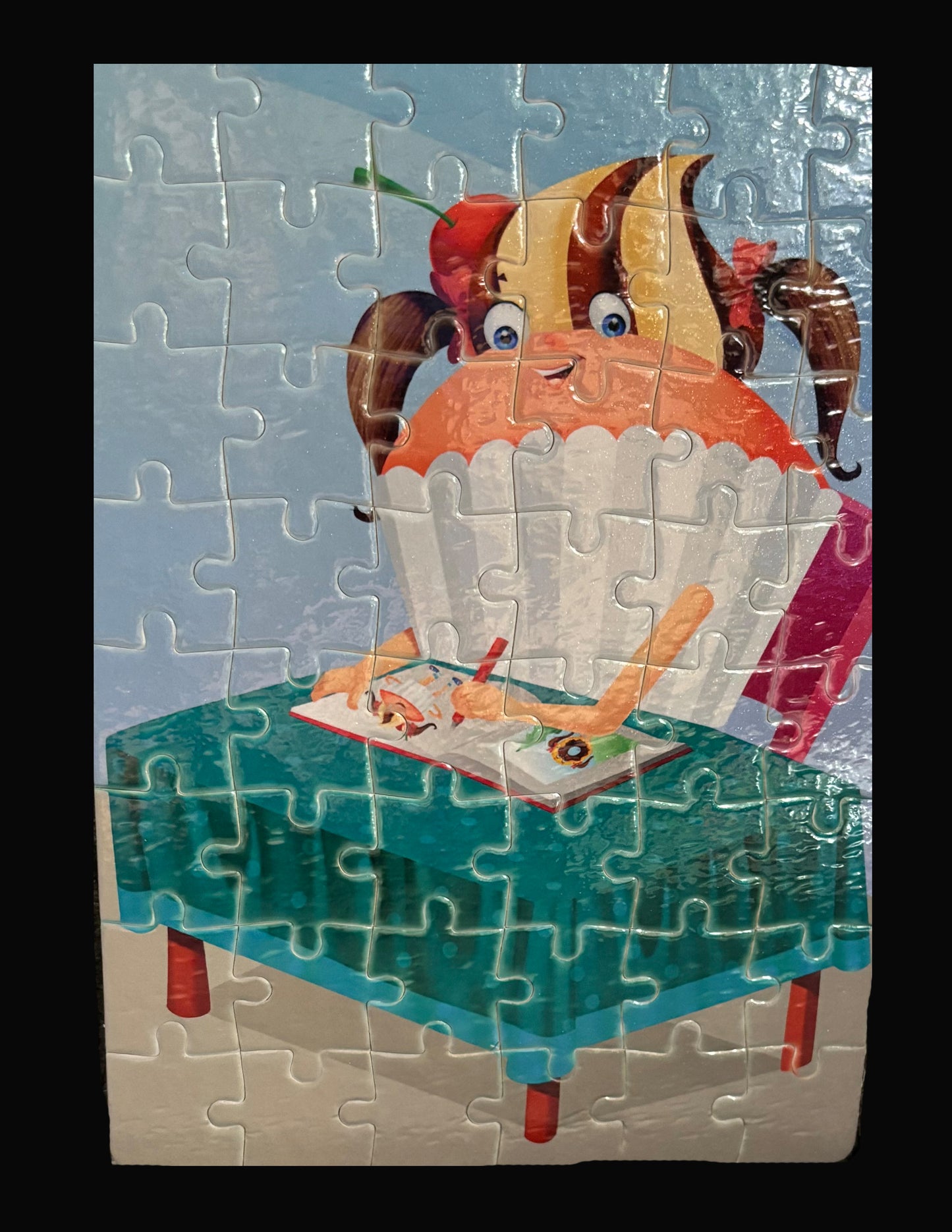 Help! I Turned into a Cupcake Storybook Puzzle - 48 pieces