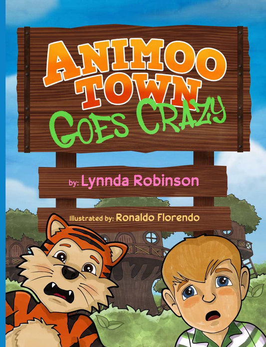 Animoo Town Goes Crazy - Interactive Book for Kids