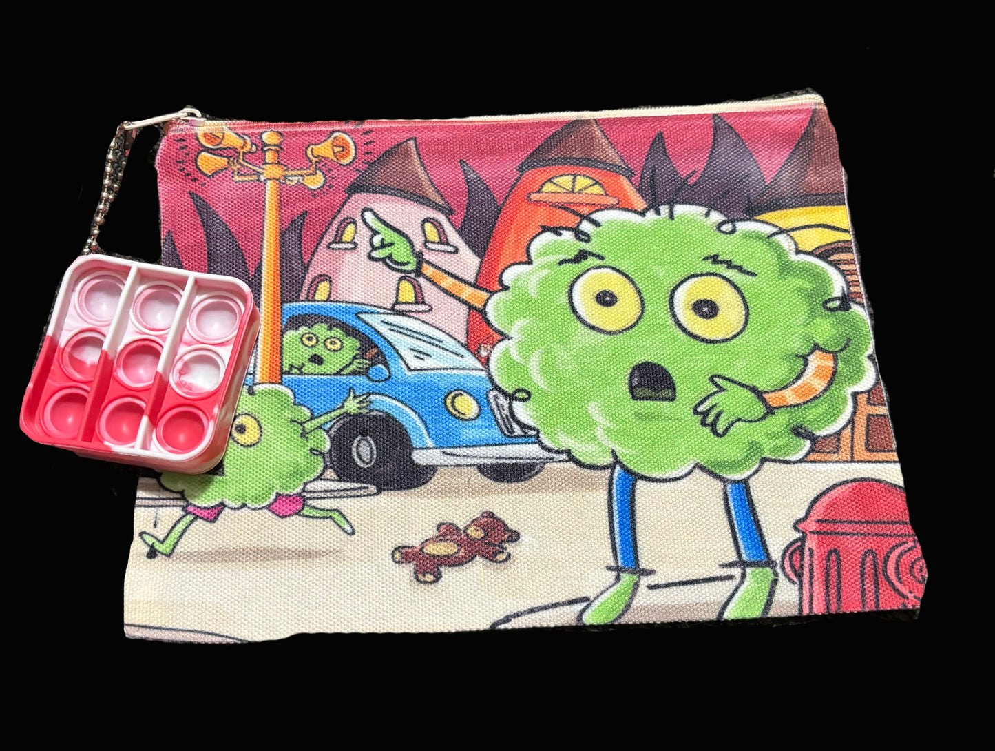 Fingerton the Monster, Visits Snotsville - Pencil Bags